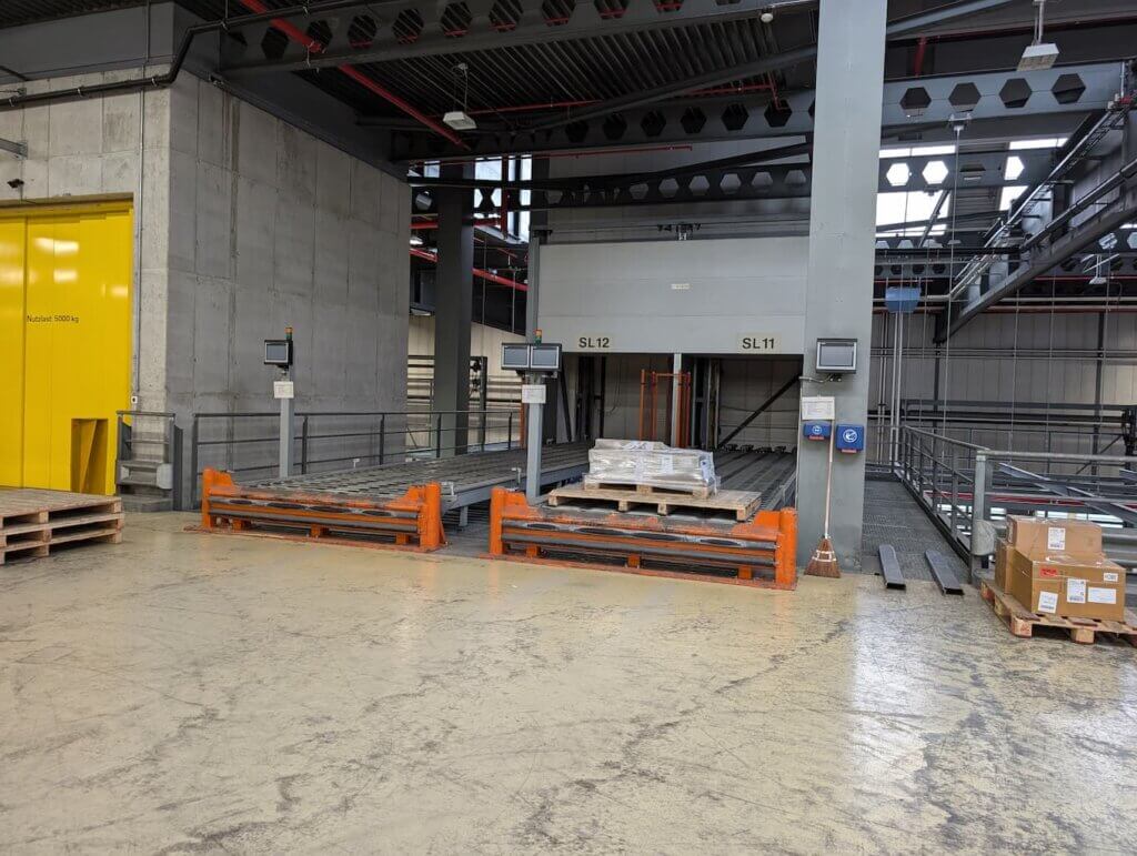 Frachtlogistik für E-Commerce (Temu) am Flughafen Zürich